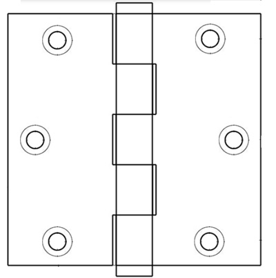 pro discount hinge 3.5 in heavy duty